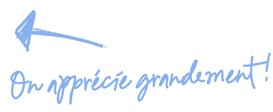 on apprecie grandement